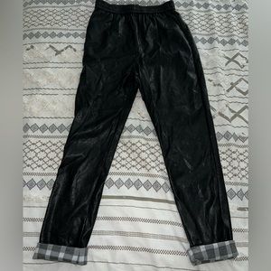 Leather Jogger Pant